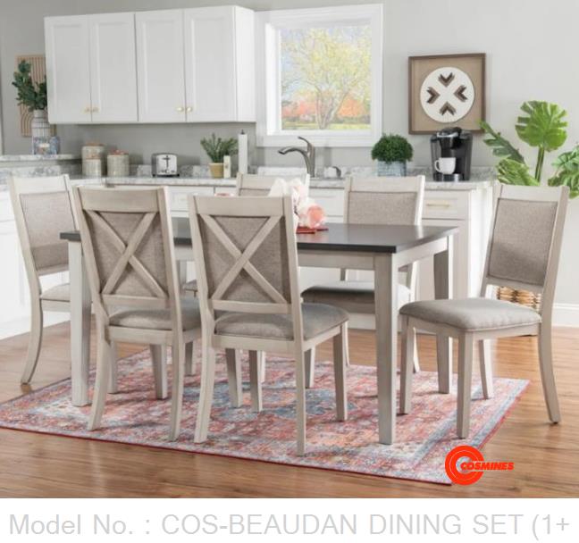 COS-BEAUDAN DINING SET (1+6)